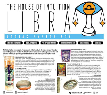 2025 Libra Zodiac Energy Box (Limited Edition - $118 Value) Box -Birthday V50 