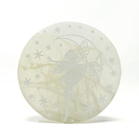 Selenite Fairy Charging Plate Crystal V45 