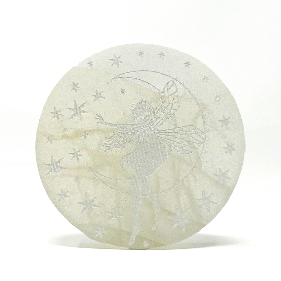 Selenite Fairy Charging Plate Crystal V45 