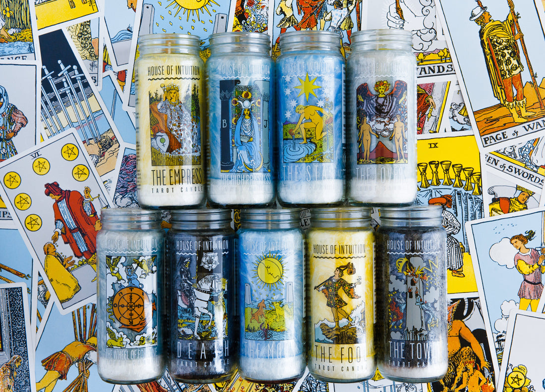 The High Priestess Major Arcana Candle – House of Intuition Inc