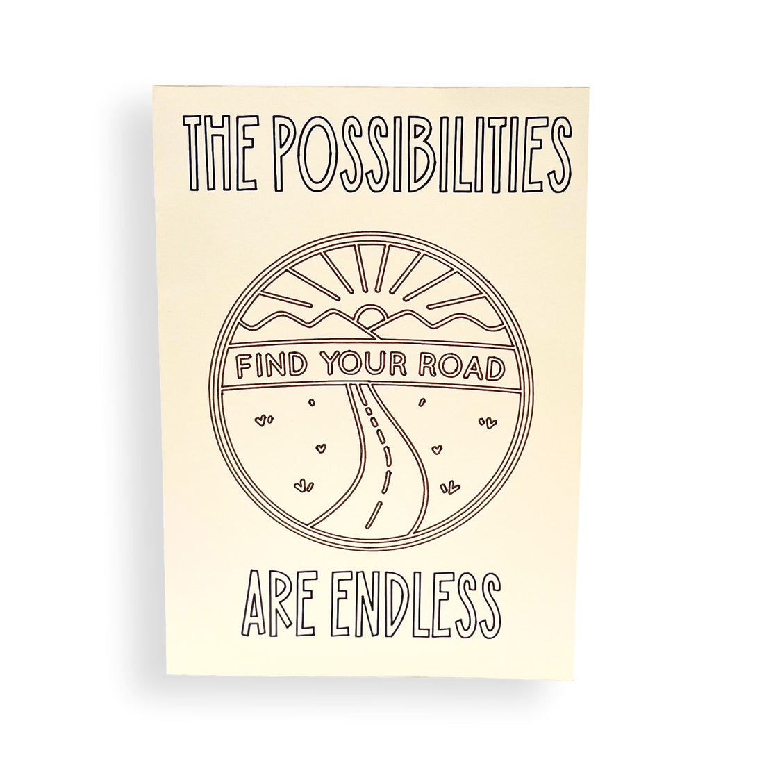 The Possibilities Are Endless Greeting Card House of Intuition Inc 