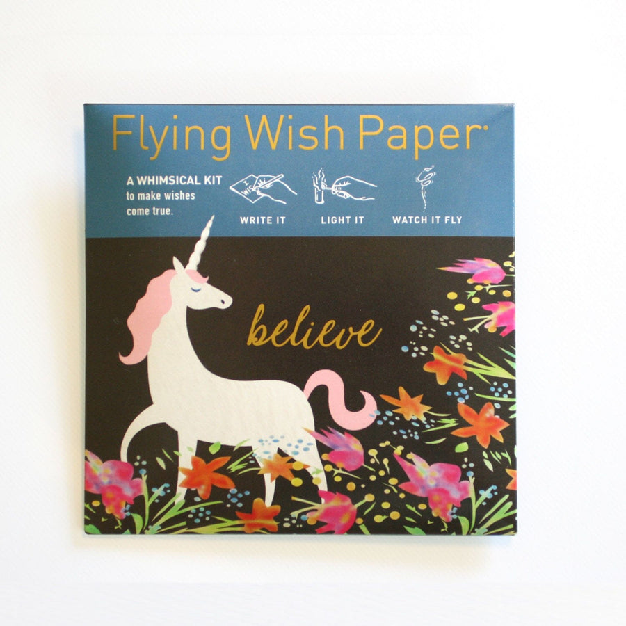 Flying Wish Paper Mini Kit - "UNICORN" House of Intuition Inc 