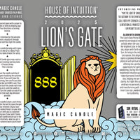 Lion's Gate Magic Candle | August 8 (Limited Edition) Candle -Limited Edition V95 