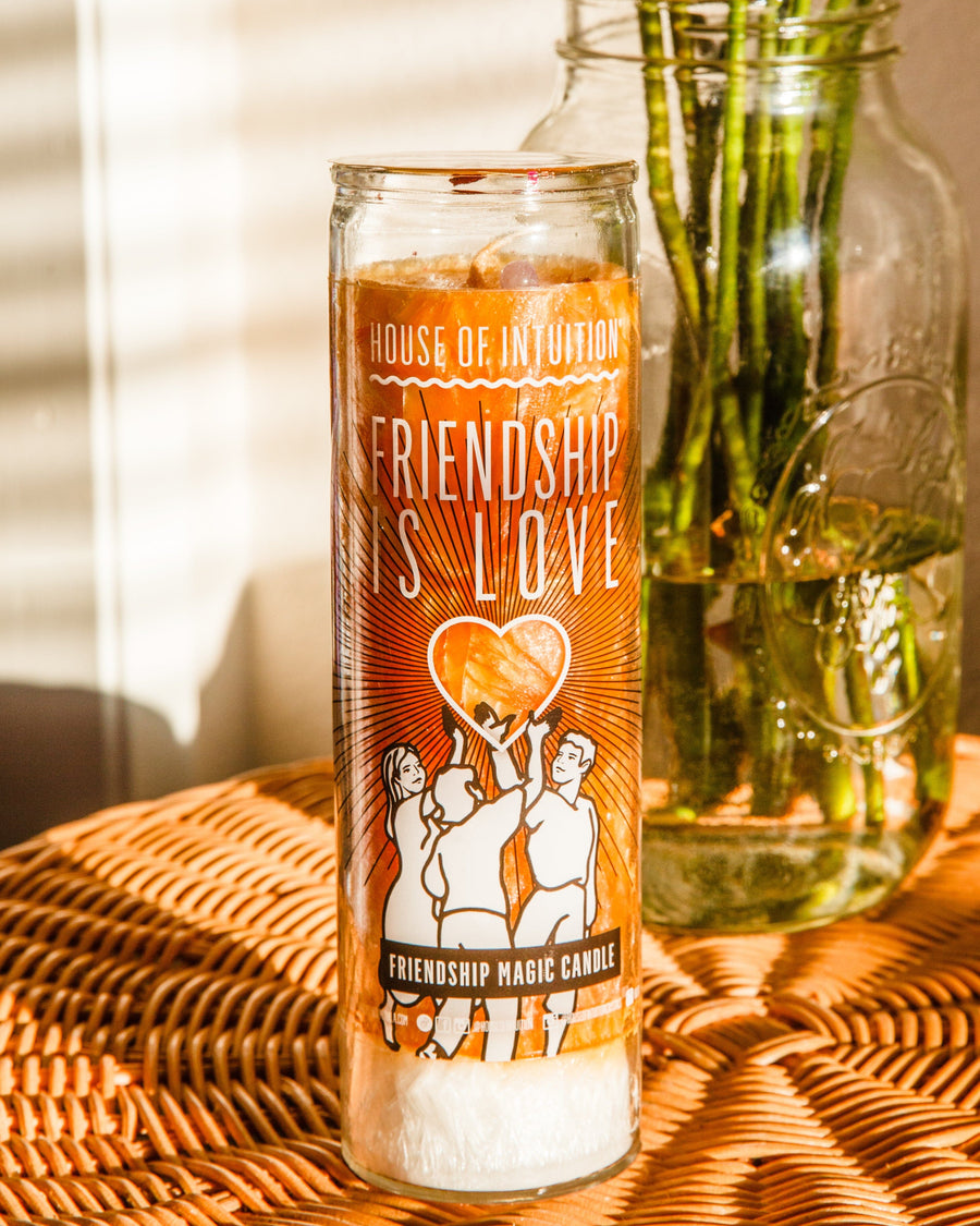 Friends "FRIENDSHIP IS LOVE" Magic Candle (Limited Edition) Candle -Limited Edition V50 