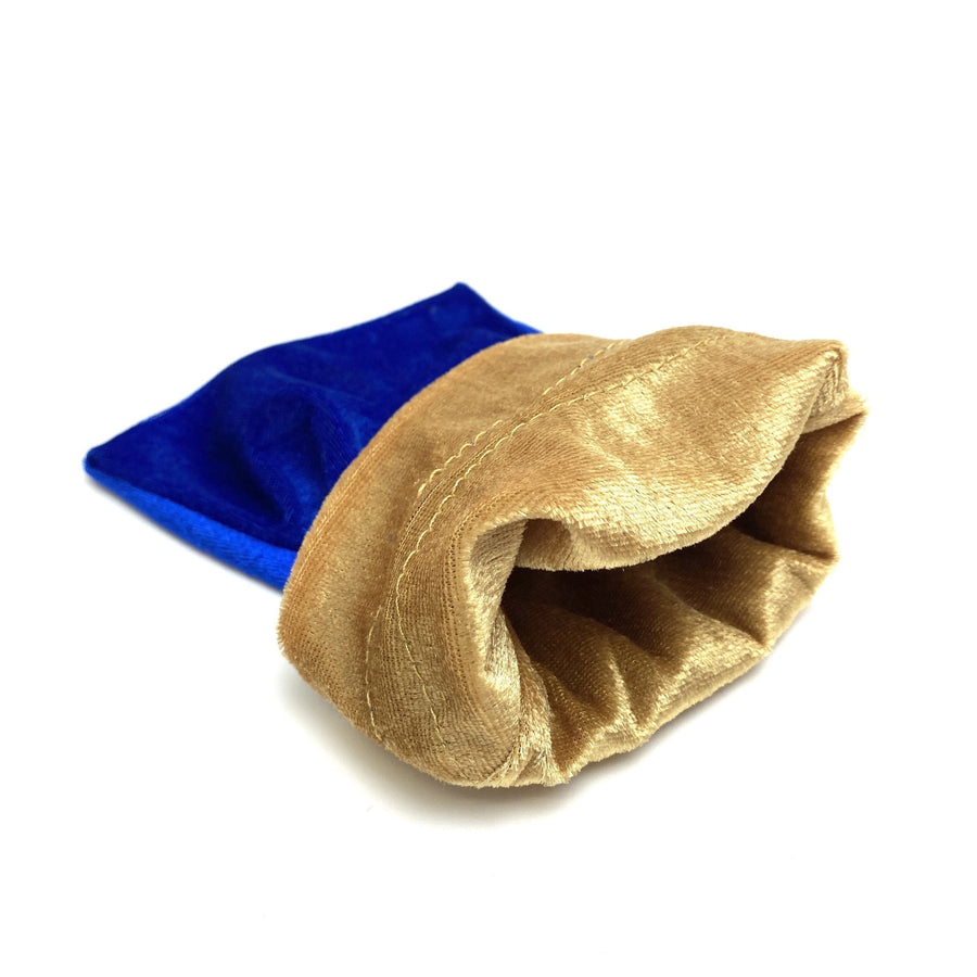 Blue & Gold Tarot Velvet Bag Velvet Bag Discontinued 
