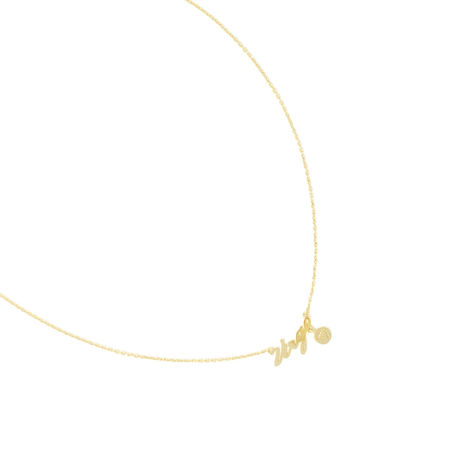 Virgo Zodiac Necklace (Gold) Necklace Discontinued 