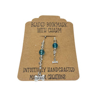 Bookmark with Ribbon & Charm Charms & Pendants -Bookmark Whse 