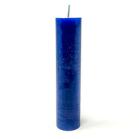 Blue Pillar Candle Candle -Shape V380 