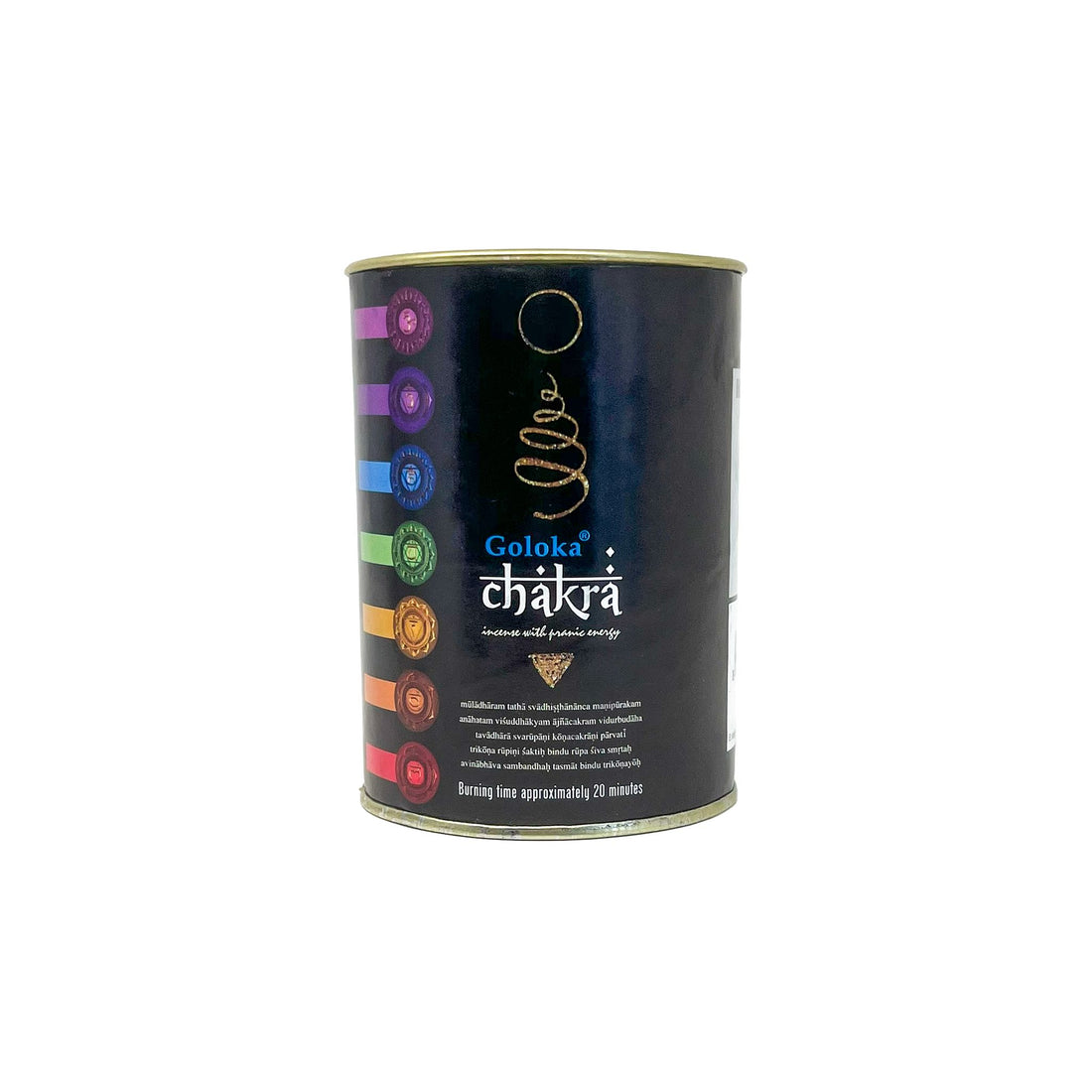 Goloka Backflow Incense Cones - 7 Chakra Incense & Holders -Backflow Cones Whse 