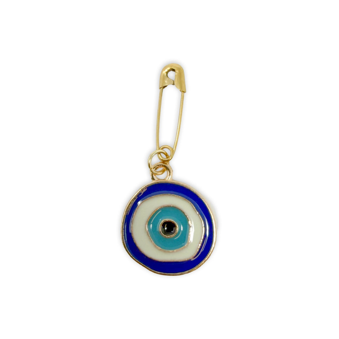 Talisman Pin - Evil Eye Round Charms & Pendants -Pin Whse 