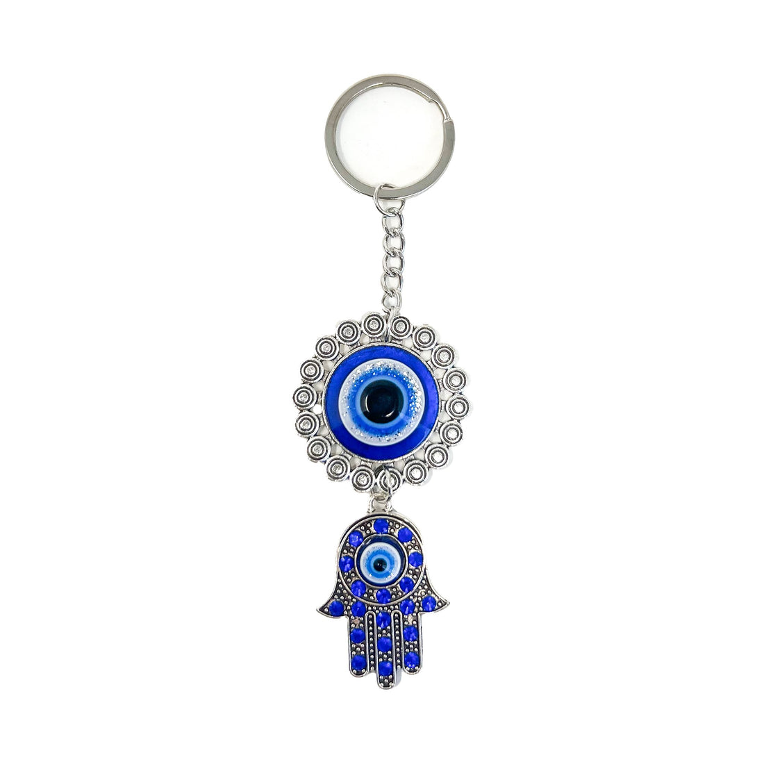 Hamsa Evil Eye Keychain House of Intuition Inc 