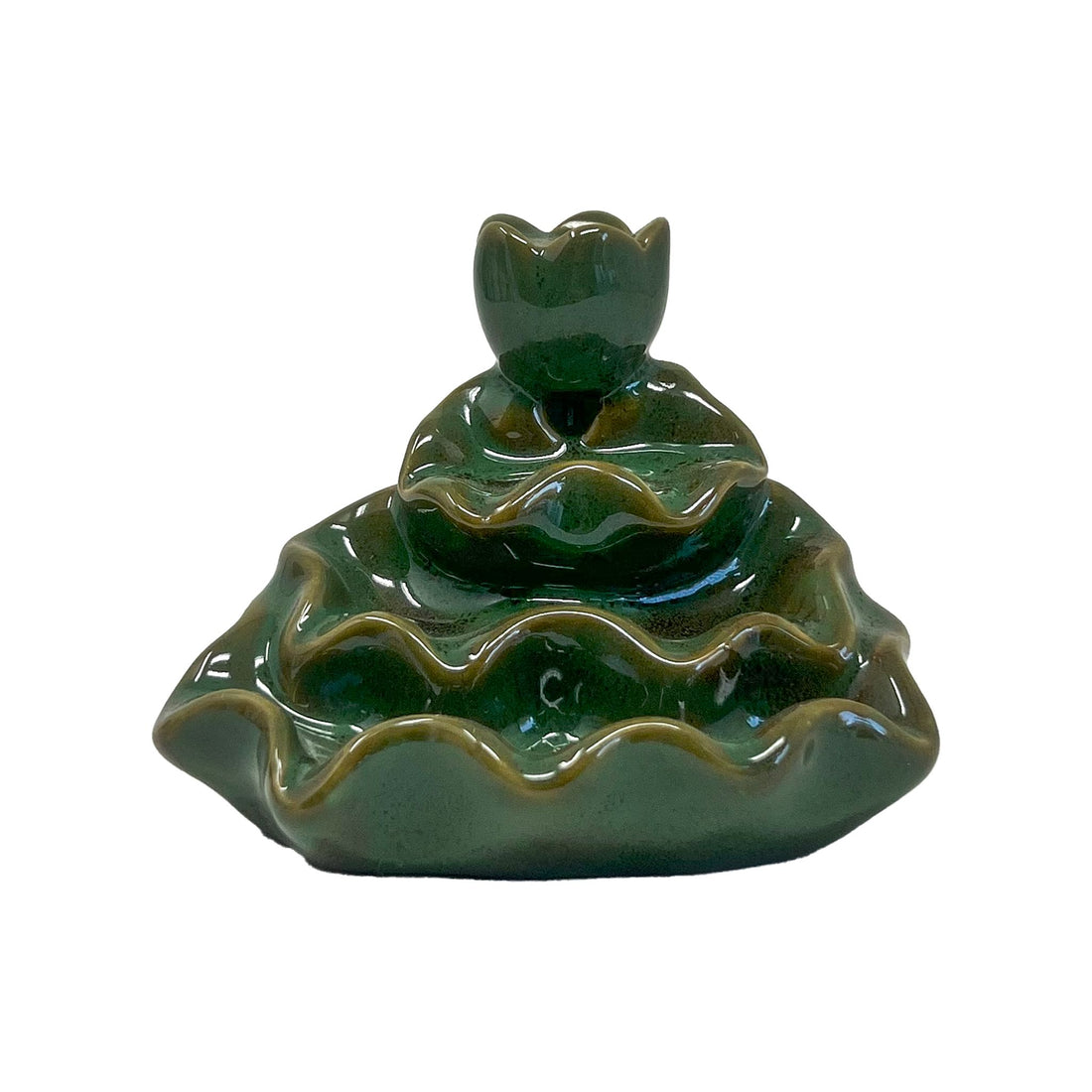 Backflow Incense Burner - Lotus Incense & Holders -Holder Backflow Whse 