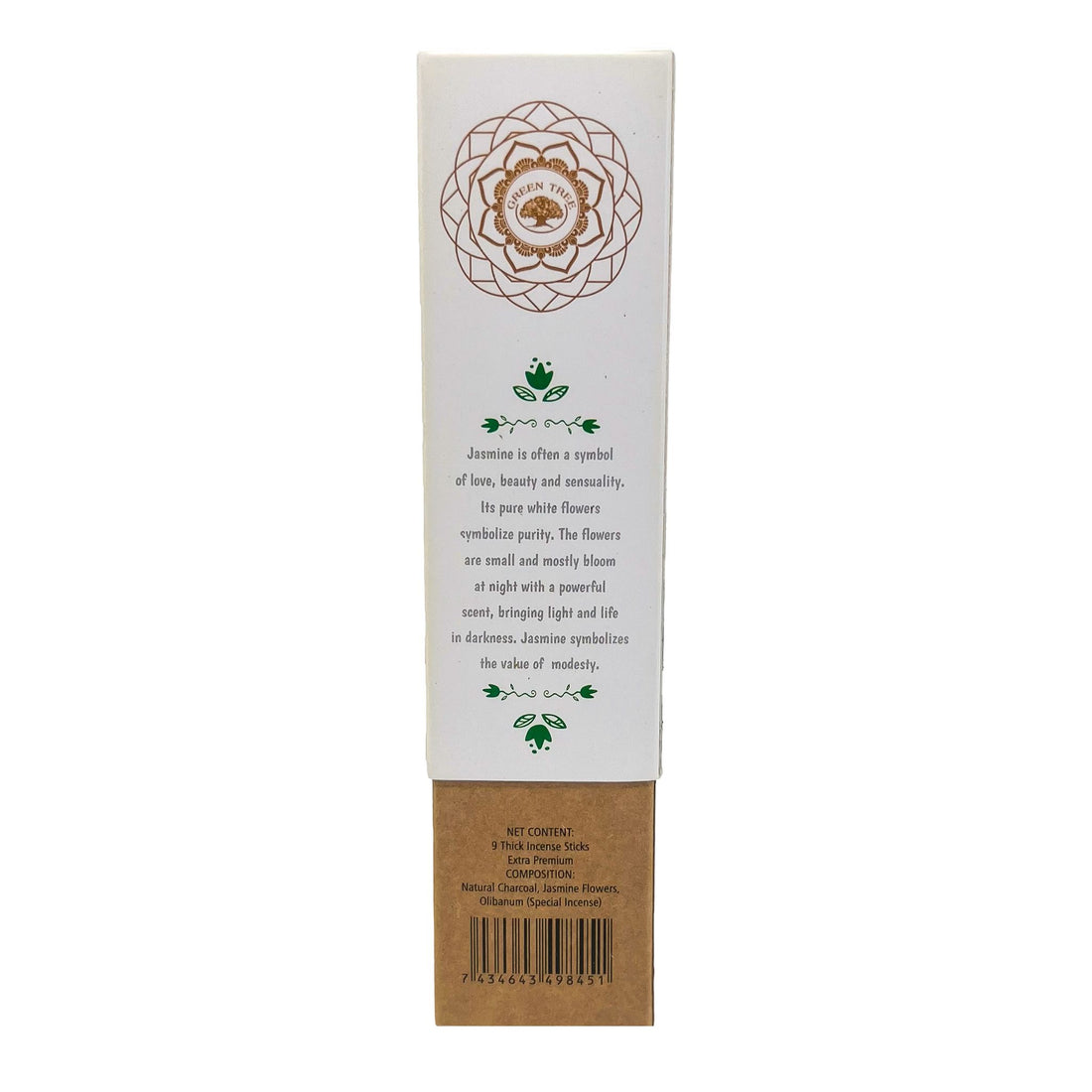 Botanical Incense Stick - Jasmine and Olibanum Incense & Holders -Incense Stick Whse 