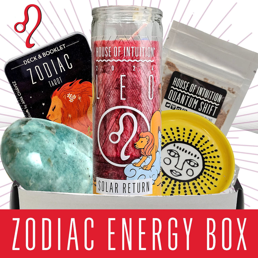 2024 Leo Zodiac Energy Box (Limited Edition - $107 Value) Box -Birthday V50 