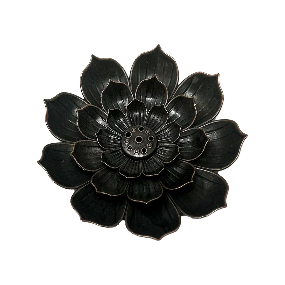 Lotus Shaped Incense Burner House of Intuition Inc 