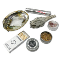 Money & Abundance Ritual Cleansing Kit Incense & Holders -Incense V50A 