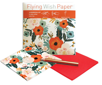 Flying Wish Paper Mini Kit - "ORANGE BLOSSOMS" House of Intuition Inc 