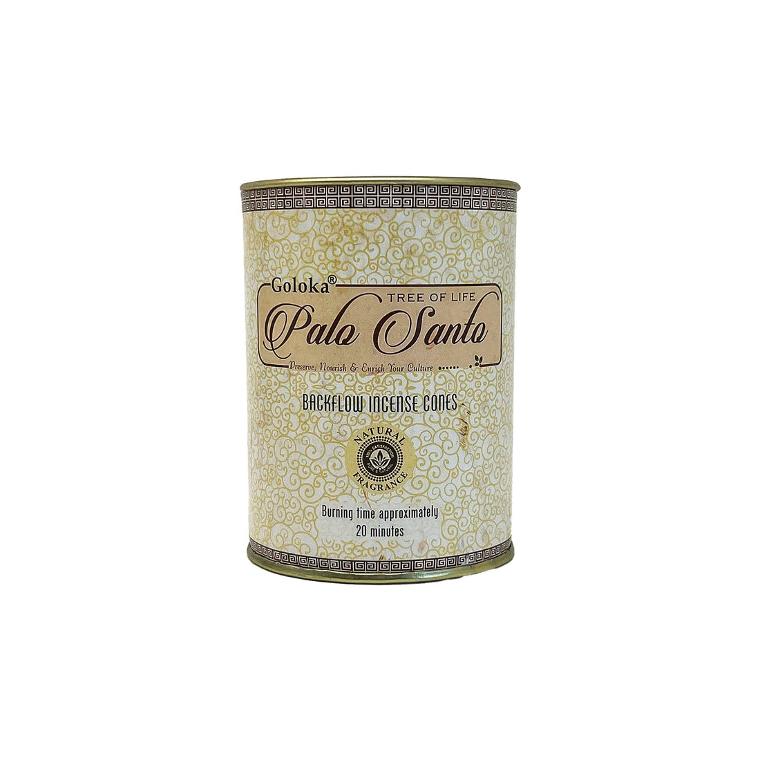 Goloka Backflow Incense Cones - Palo Santo Incense & Holders -Backflow Cones Whse 