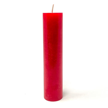 Red Pillar Candle Candle -Shape V380 