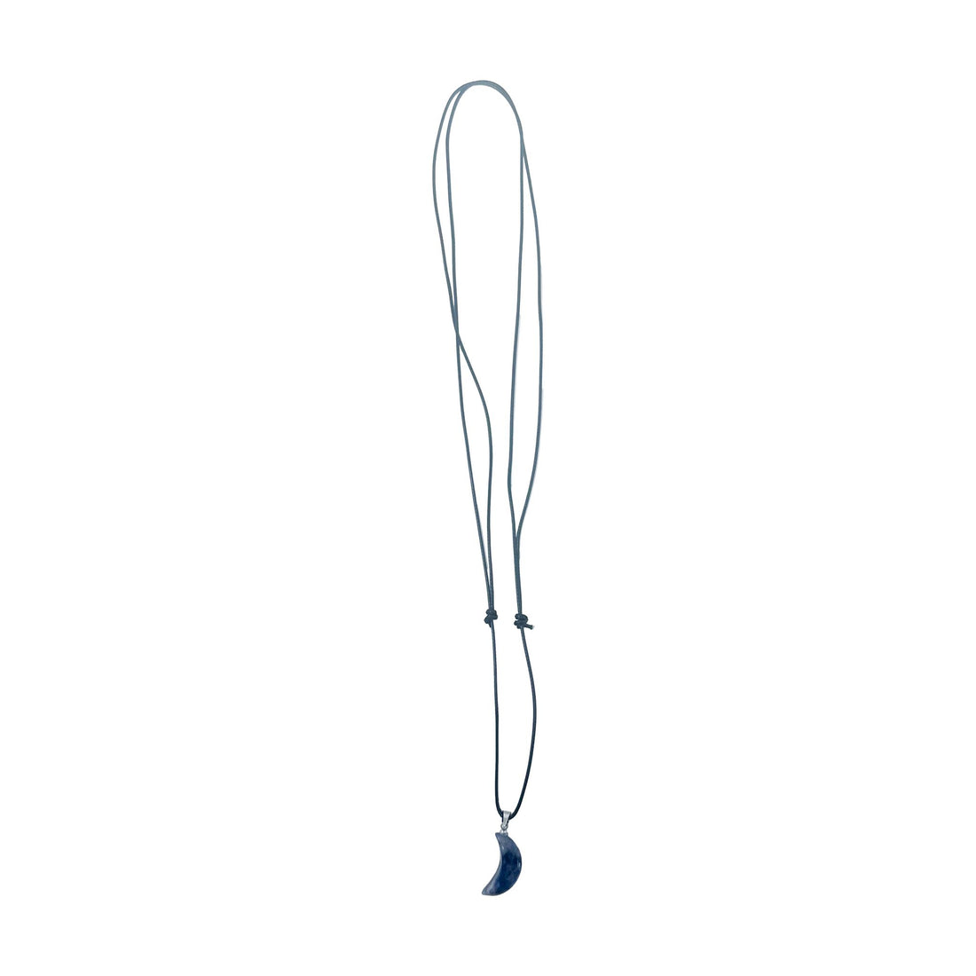 Sodalite Moon Cord Necklace Necklace -Cord Whse 