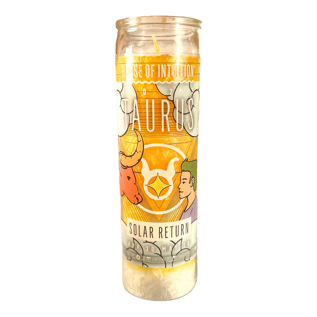 2025 Taurus Solar Return Magic Candle | April 20 - May (Limited Edition) Candle -Solar Return V50 