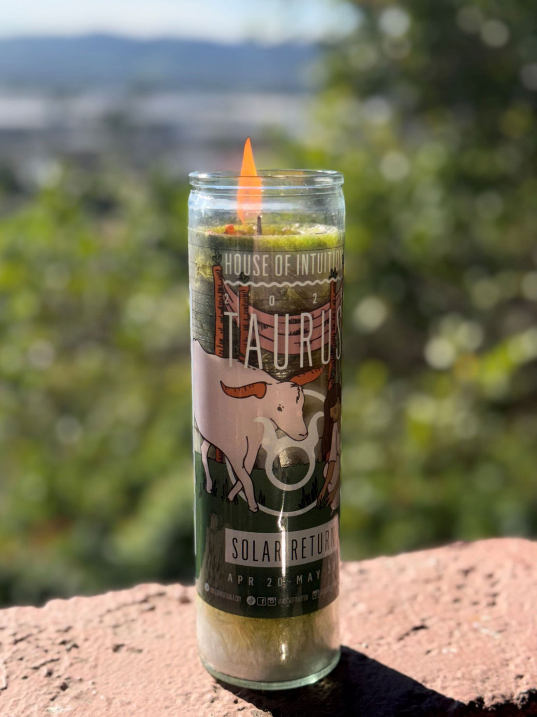 2026 Taurus Solar Return Magic Candle | April 20 - May 20 (Limited Edition) Candle -Solar Return V95 