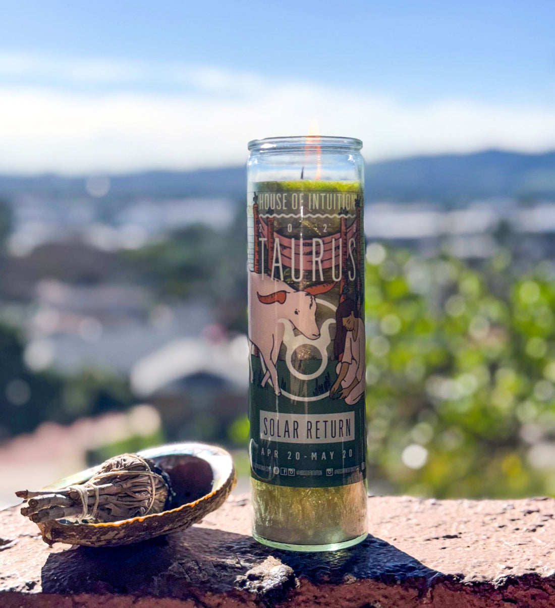 2026 Taurus Solar Return Magic Candle | April 20 - May 20 (Limited Edition) Candle -Solar Return V95 
