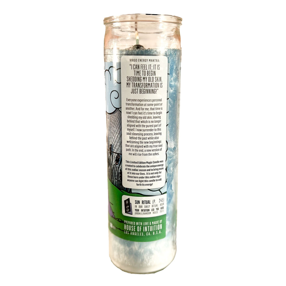 2025 Virgo Solar Return Magic Candle | August 23 - September 22 (Limited Edition) Candle -Solar Return V50 