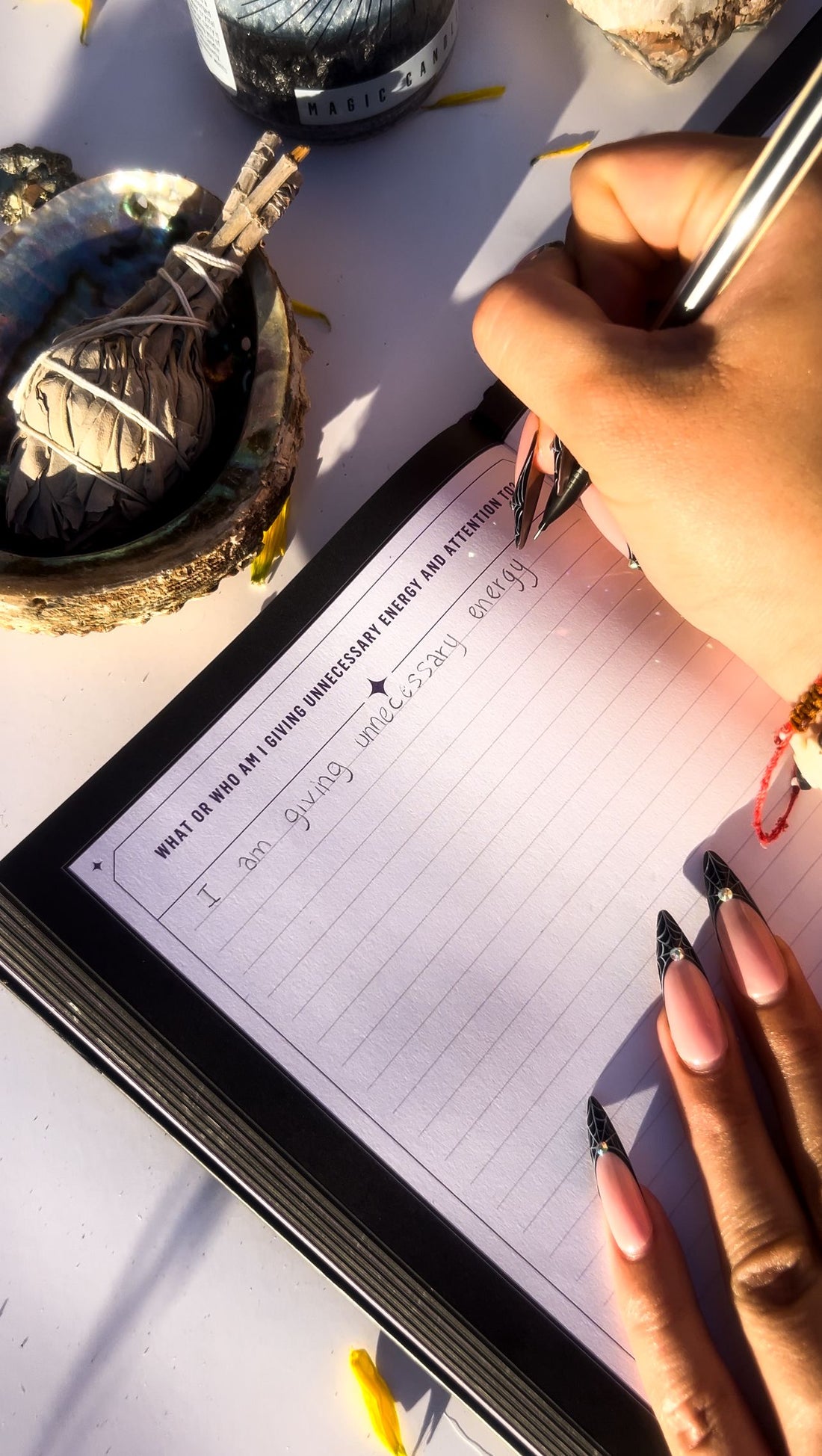 BUNDLE #3: 2026 JOURNALING KIT (2026 New Year Magic Candle + Inner Magic Intuition Journal) Limited Edition - $44 VALUE Box -Custom Bundle V50 