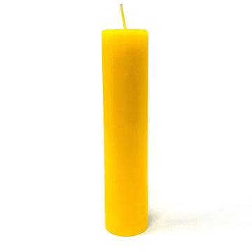 Yellow Pillar Candle Candle -Shape V380 