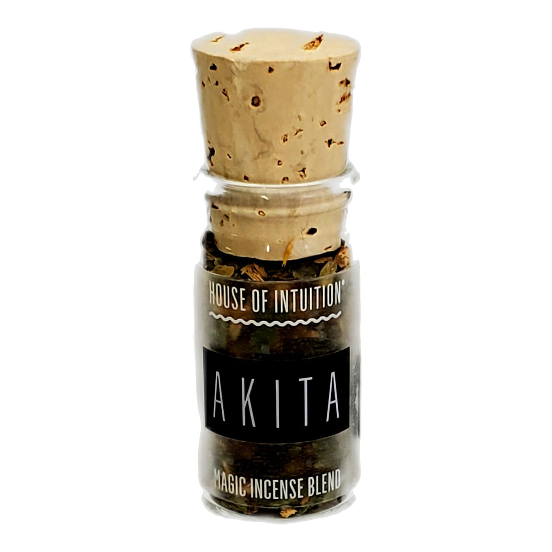 Akita Incense Blend HOI Incense Blend House of Intuition $14.00 Glass Jar 5/8 Dram 