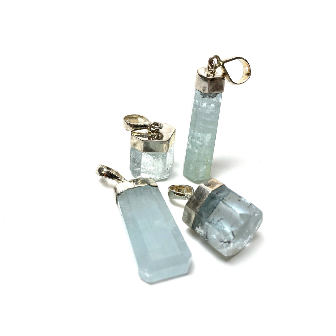 Aquamarine Crystal Pendant Pendants Crystals 