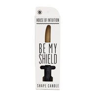 "Be My Shield" Symbol Shape Candle Symbol Shape Candle House of Intuition 