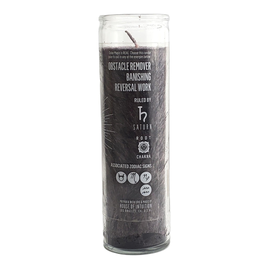 Black Palm Wax Prayer Candle Prayer Candles House of Intuition 