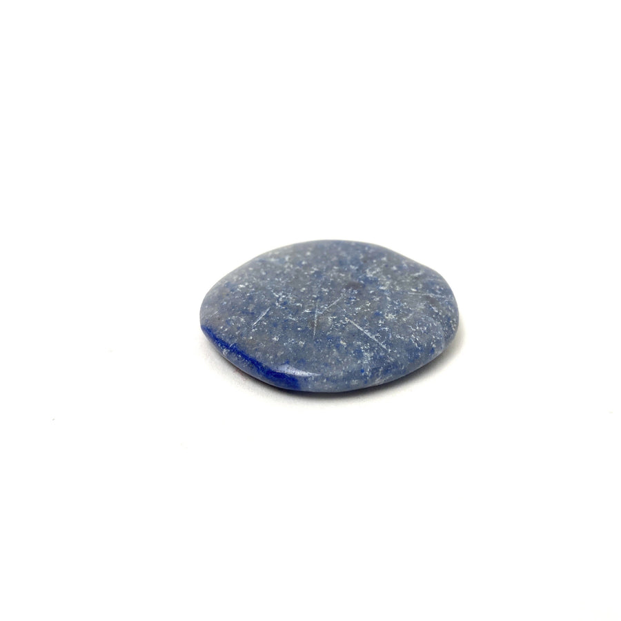 Blue Aventurine Flat Pillow Stones Aventurine - Blue Crystals A. $10.00 