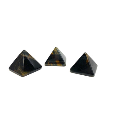 Blue Tiger's Eye Pyramid Tiger's Eye - Blue Crystals A. $8.00 