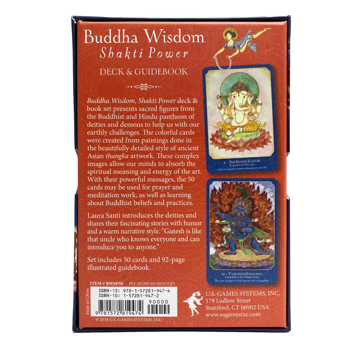 Buddha Wisdom Shakti Power Oracle Cards Non-HOI 