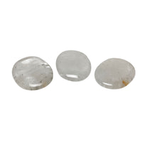 Clear Quartz Pillow Stones Clear Quartz Crystals A. $8.00 (FLAT) 