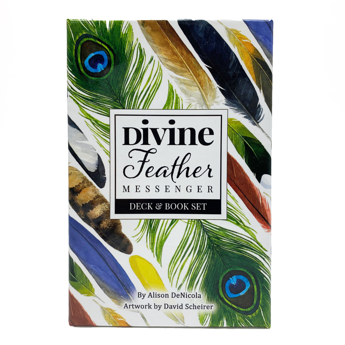 Divine Feather Messenger Deck and Book Set Oracle Cards Non-HOI 