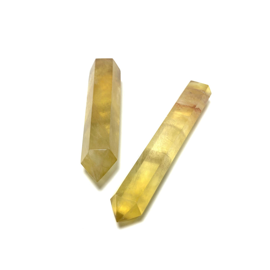 Yellow Fluorite DT Wands Fluorite - Yellow Crystals A. $6.00 