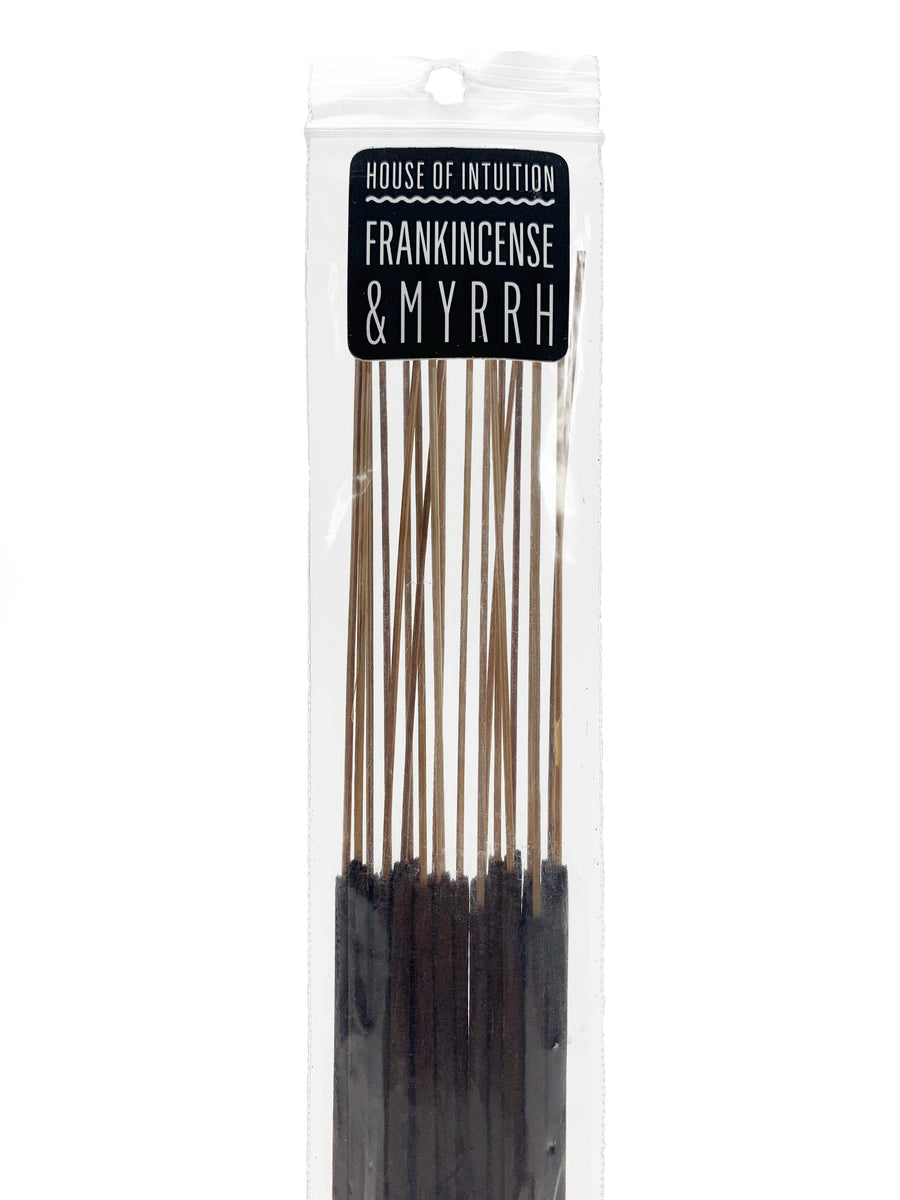 Frankincense and Myrrh Incense HOI Incense Sticks House of Intuition 