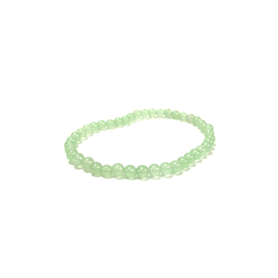 Green Jade Power Mini Bracelet Power Mini Bracelet Crystals 