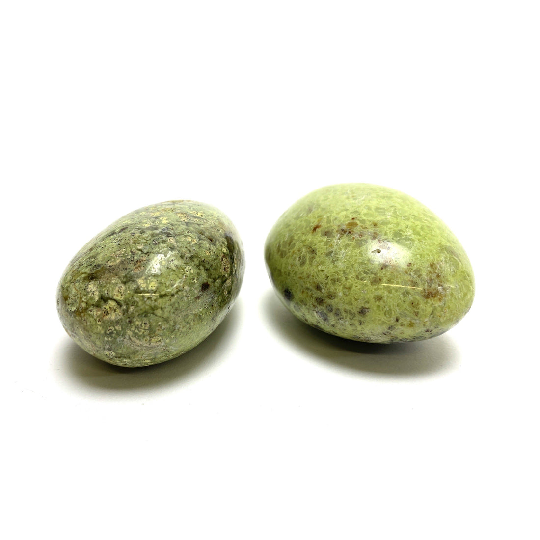 Pistachio Opal Palm Stone Pistachio Opal Crystals A. $12.00 