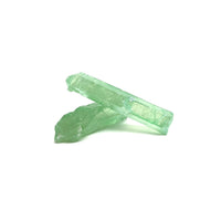 Green Singing Quartz Raw Point Singing Quartz Crystals 