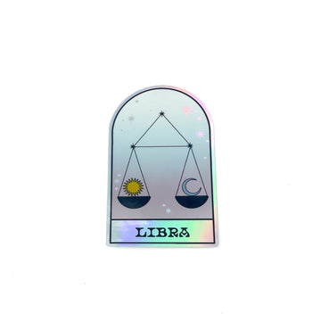 Libra Holographic Sticker Paintings & Art Pieces House of Intuition 