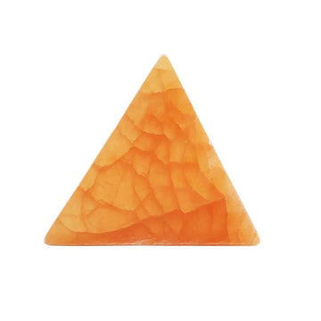 Peach Selenite Triangle Peach Selenite Crystals 