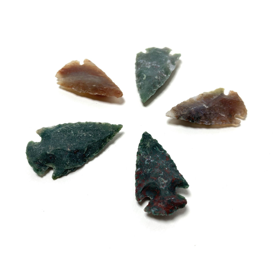 Indian Agate Arrowhead Agate Crystals A. $6.00 