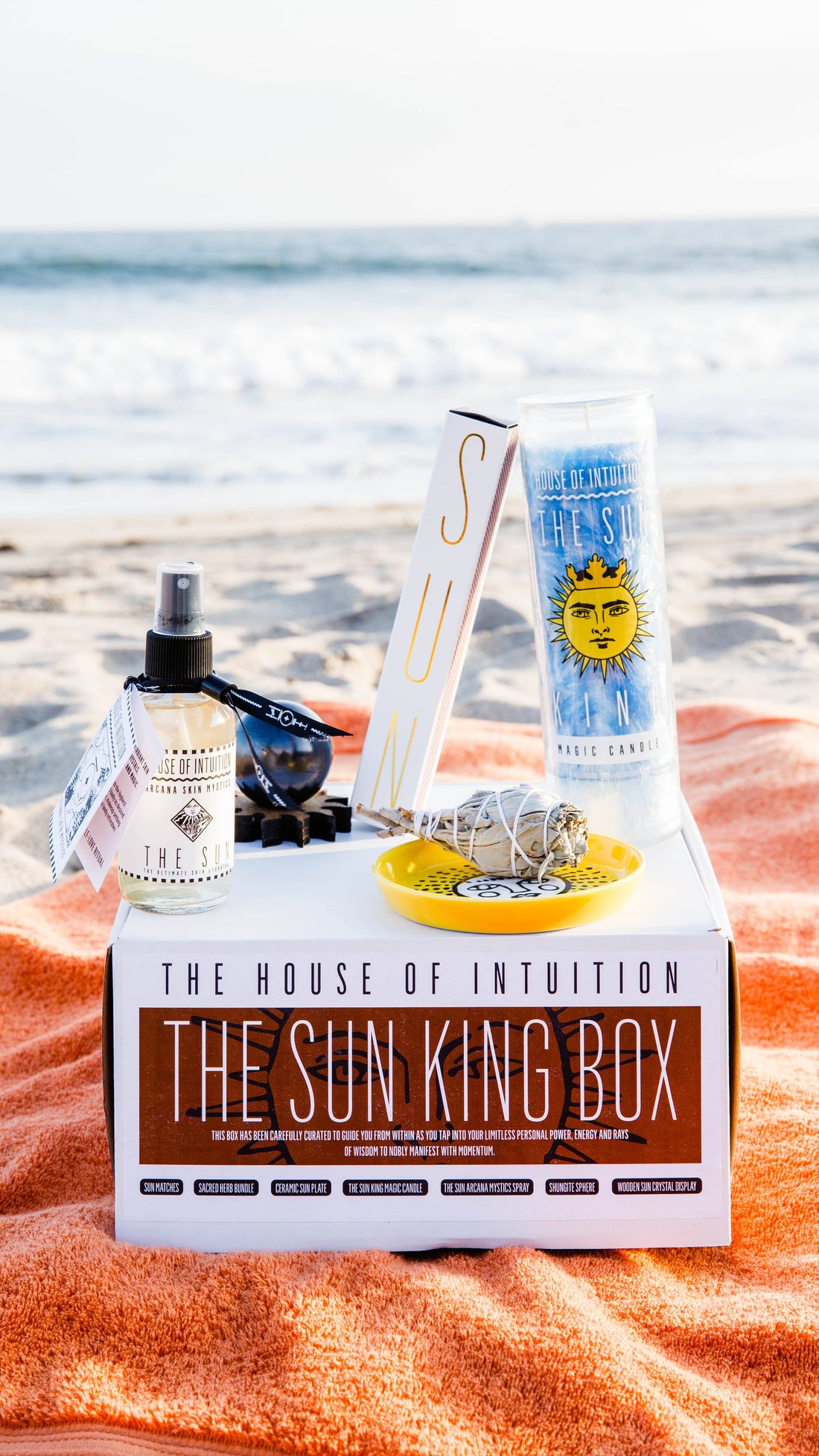 The Sun King Box (Large Box) Specialty Boxes House of Intuition 