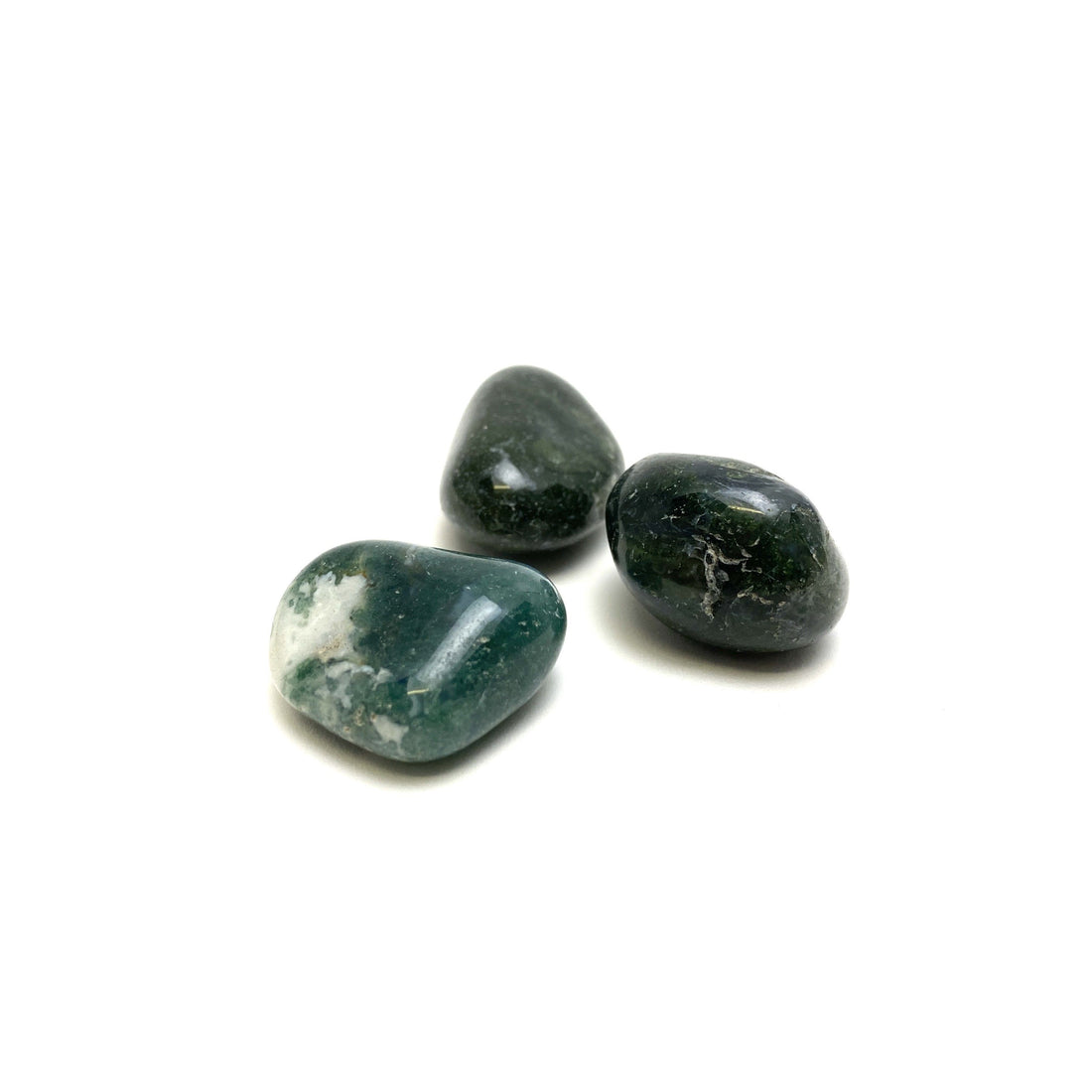 Moss Agate Tumbles Moss Agate Crystals 