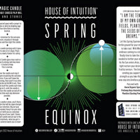 Spring Equinox Magic Candle (Limited Edition) Mercury Retrograde Candle House of Intuition 